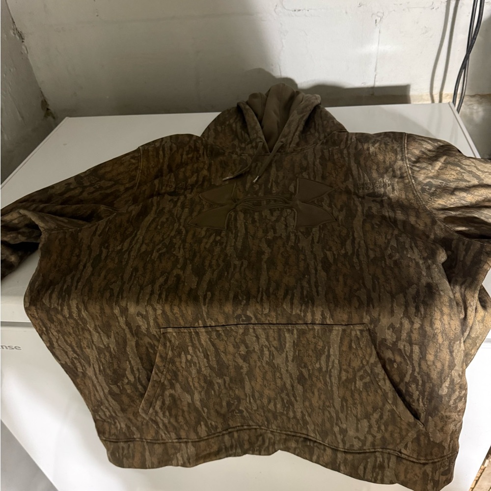 Under Armour Brown and Tan Hoodie